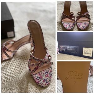 J. Crew Simple Liberty Sandals | Liberty of London Floral | NWT